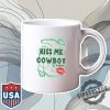 Kiss Me Cowboy Im Irish Western St Patricks Day Shirt Mug
