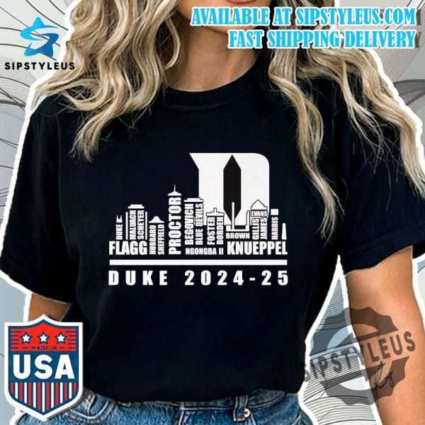 Skyline Duke Blue Devils 2024 2025 Player Names Shirt Mug