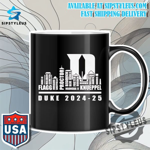 Skyline Duke Blue Devils 2024 2025 Player Names Shirt Mug