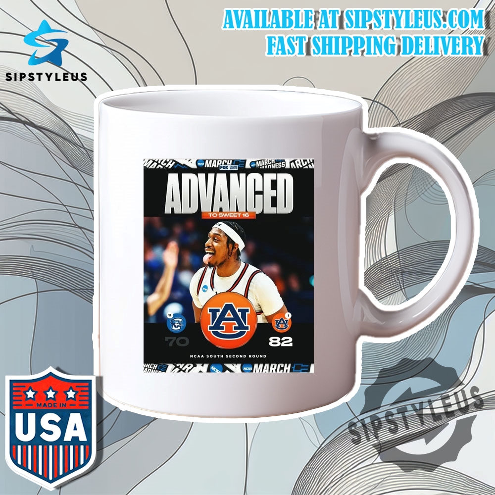 Official Auburn Tigers Win Creighton Bluejays Final Score 82 70 Advanced To Sweet 16 Ncaa South Second Round Shirt Mug 4 Official Auburn Tigers win Creighton Bluejays Final Score 82 – 70 Advanced To Sweet 16 NCAA South Second Round Shirt Mug