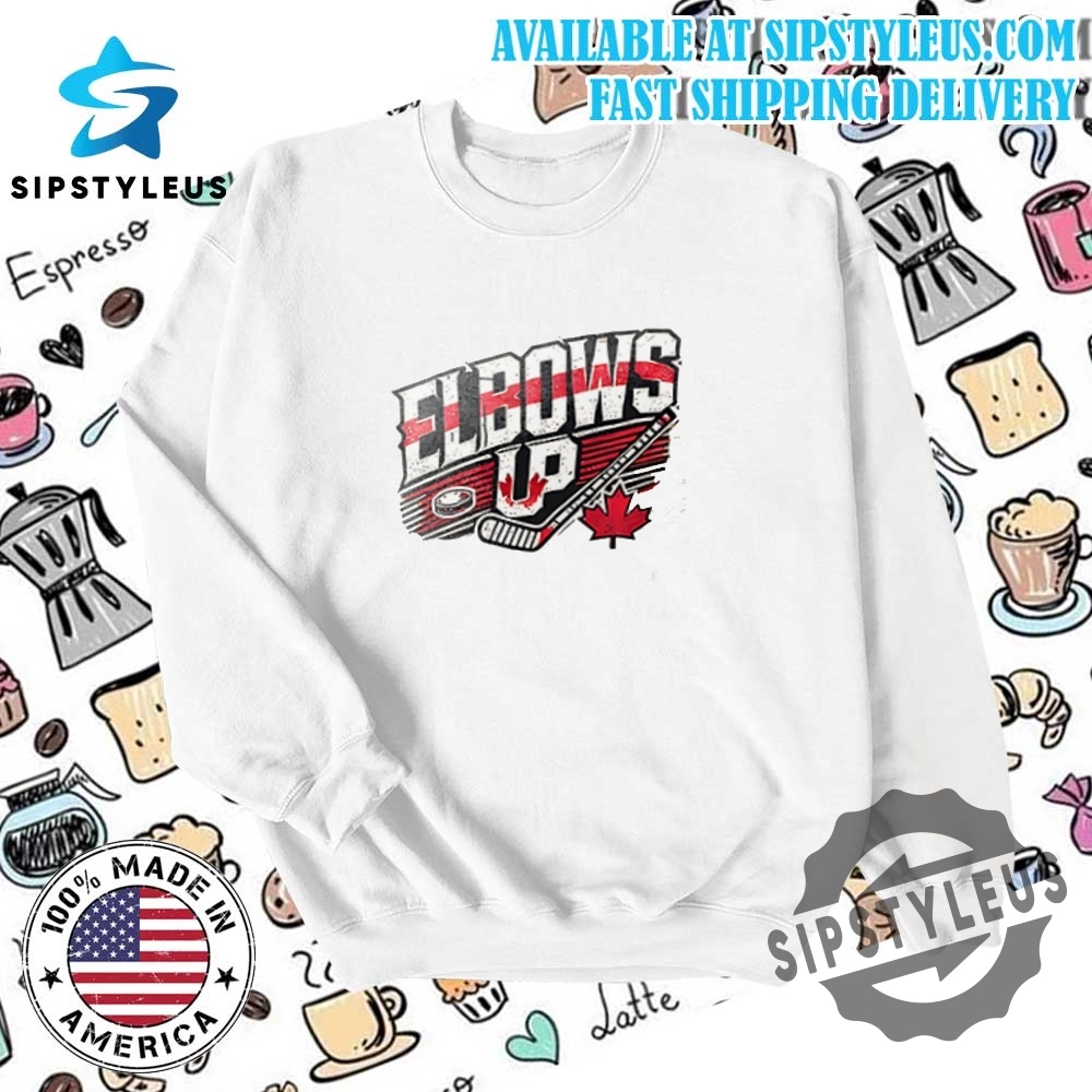 Montreal Canadiens hockey elbows up shirt 5 Montreal Canadiens hockey elbows up shirt
