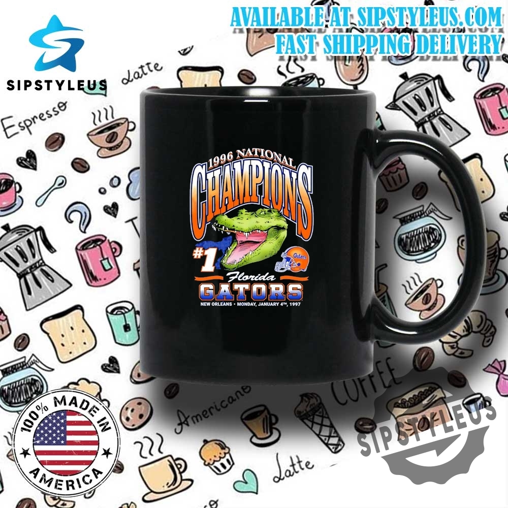 Florida Gators 1996 Ncaa Champions Mascot Tshirt Retro Basketball Fan Tee 5 Florida Gators 1996 NCAA Champions Mascot T-Shirt – Retro Basketball Fan Tee