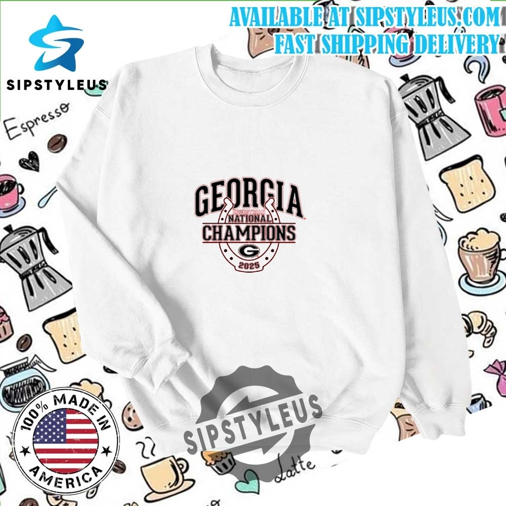 Georgia Bulldogs Tshirt 2025 Equestrian National Champs 6 Georgia Bulldogs T-Shirt 2025 Equestrian National Champs