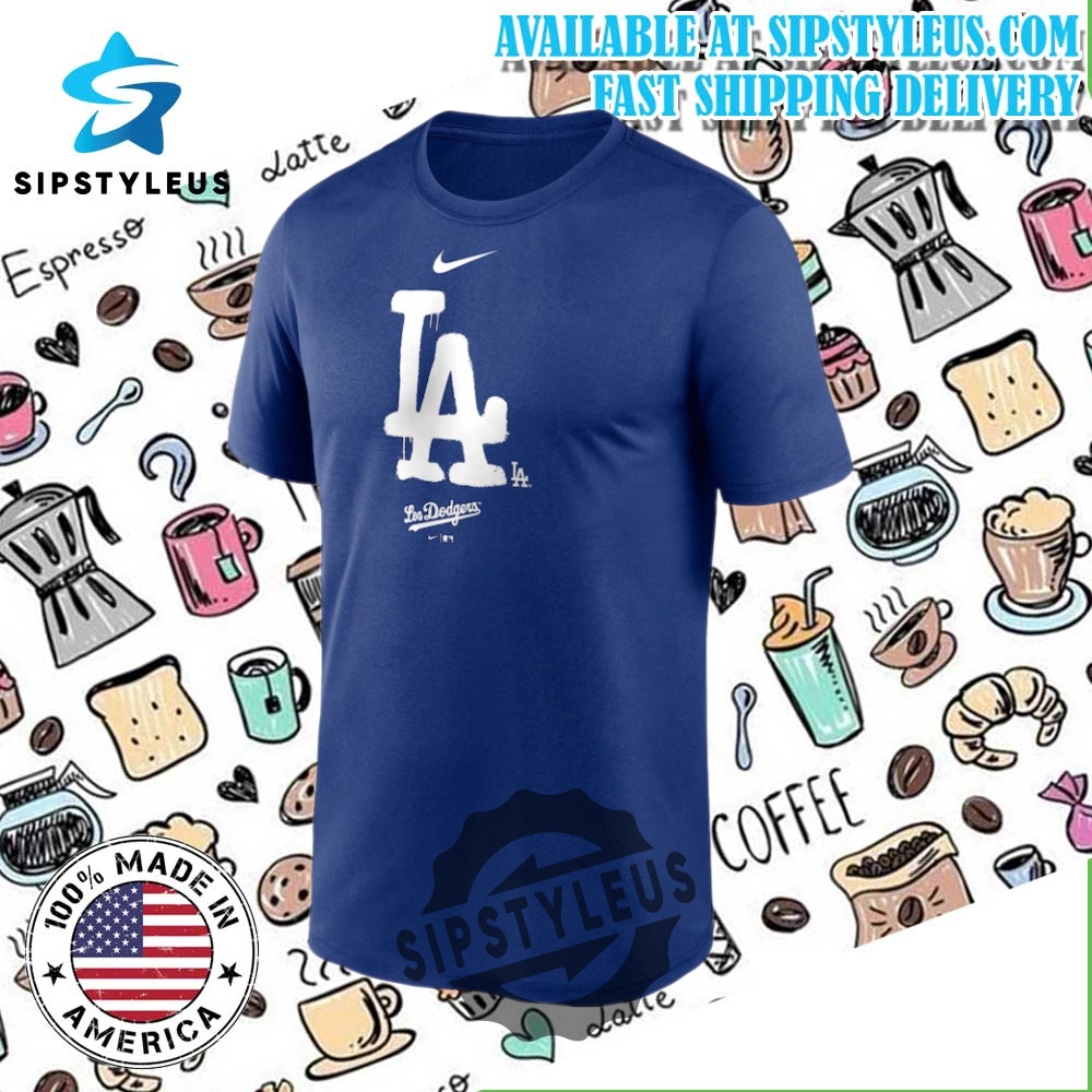 Los Angeles Dodgers City Connect Legend Practice Velocity T Shirt