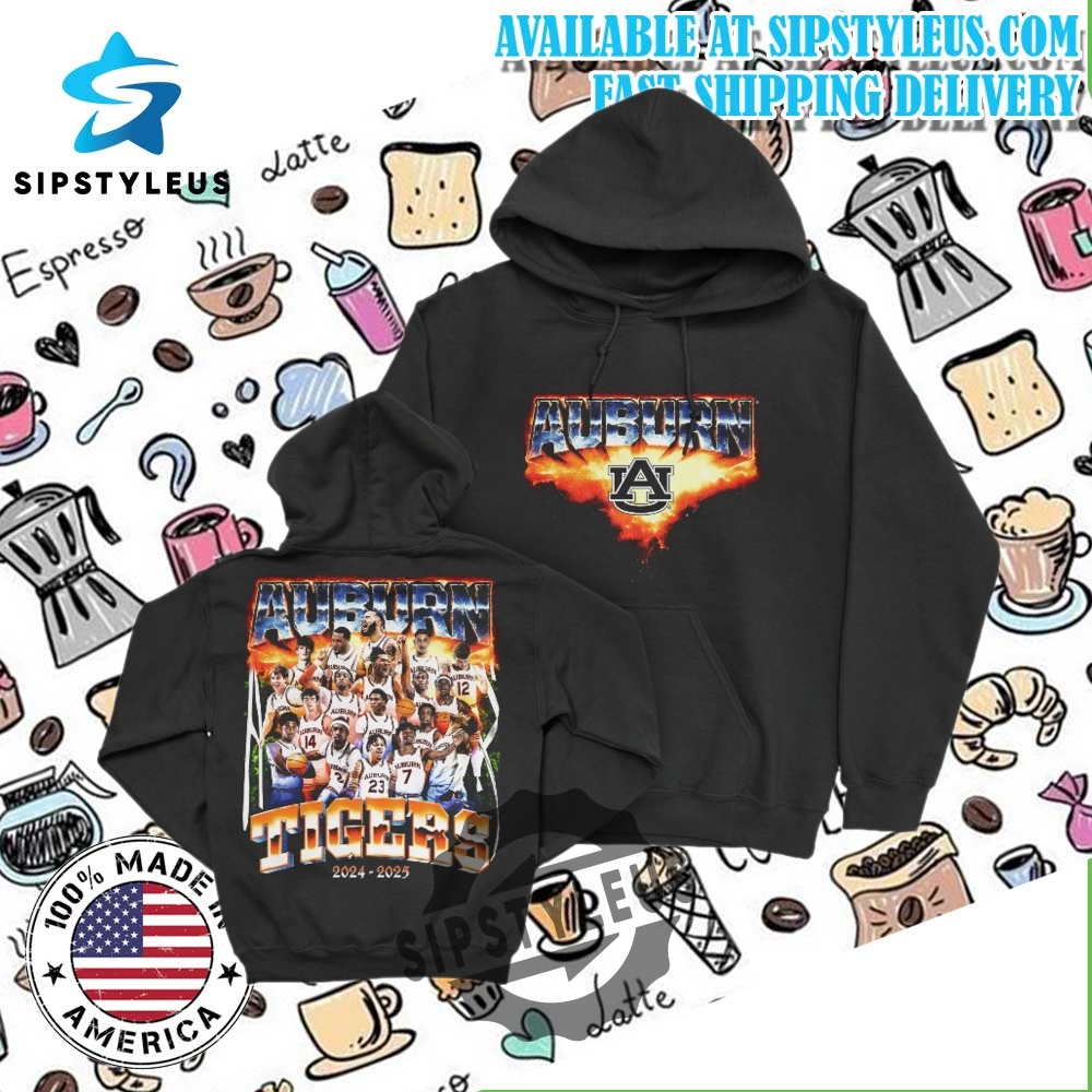 Auburn Mens Basketball Team Hoodie