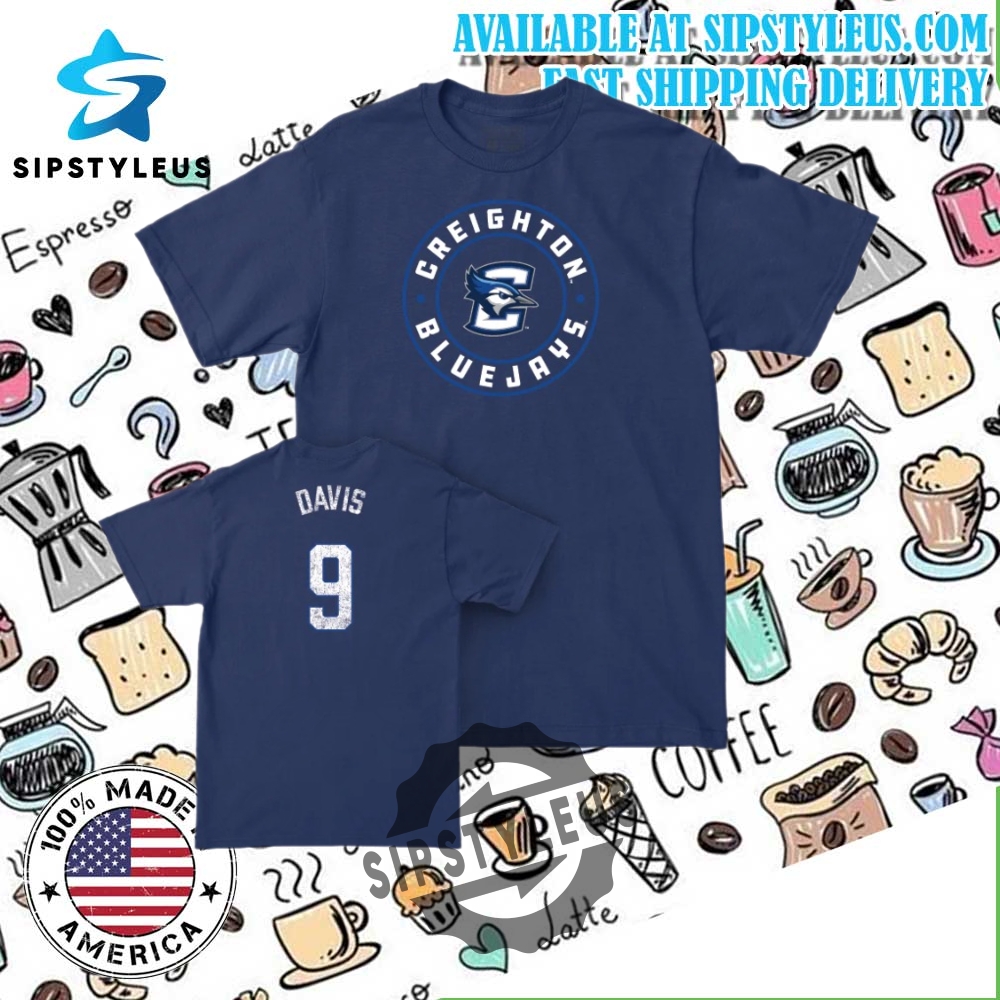 Mens Basketball Navy Staple T Shirt Ty Davis