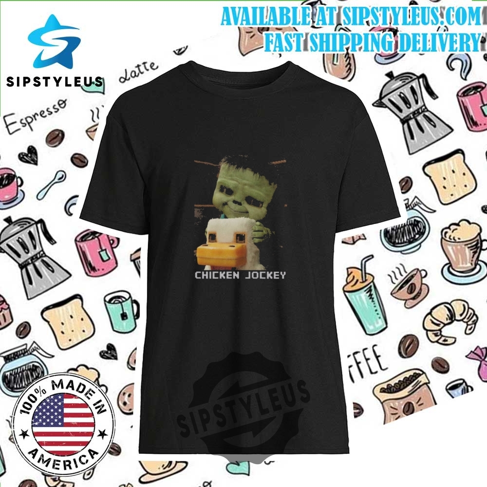 Illustrated T Shirt Jasen Green