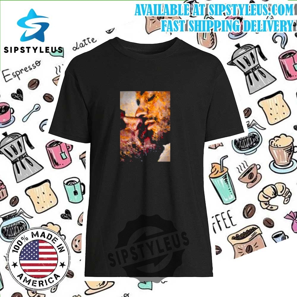 On Fire T Shirt Bold Style Standout Design