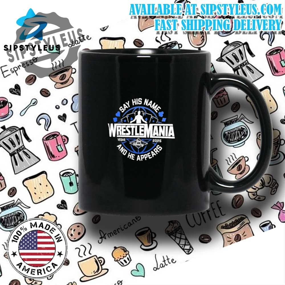 Joe Hendry Wrestlemania Shirt 5 Joe Hendry WrestleMania shirt