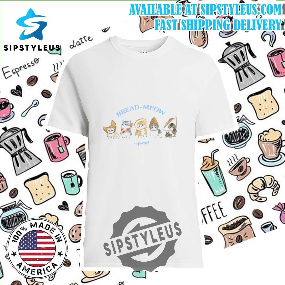 T Shirt Bread Meow