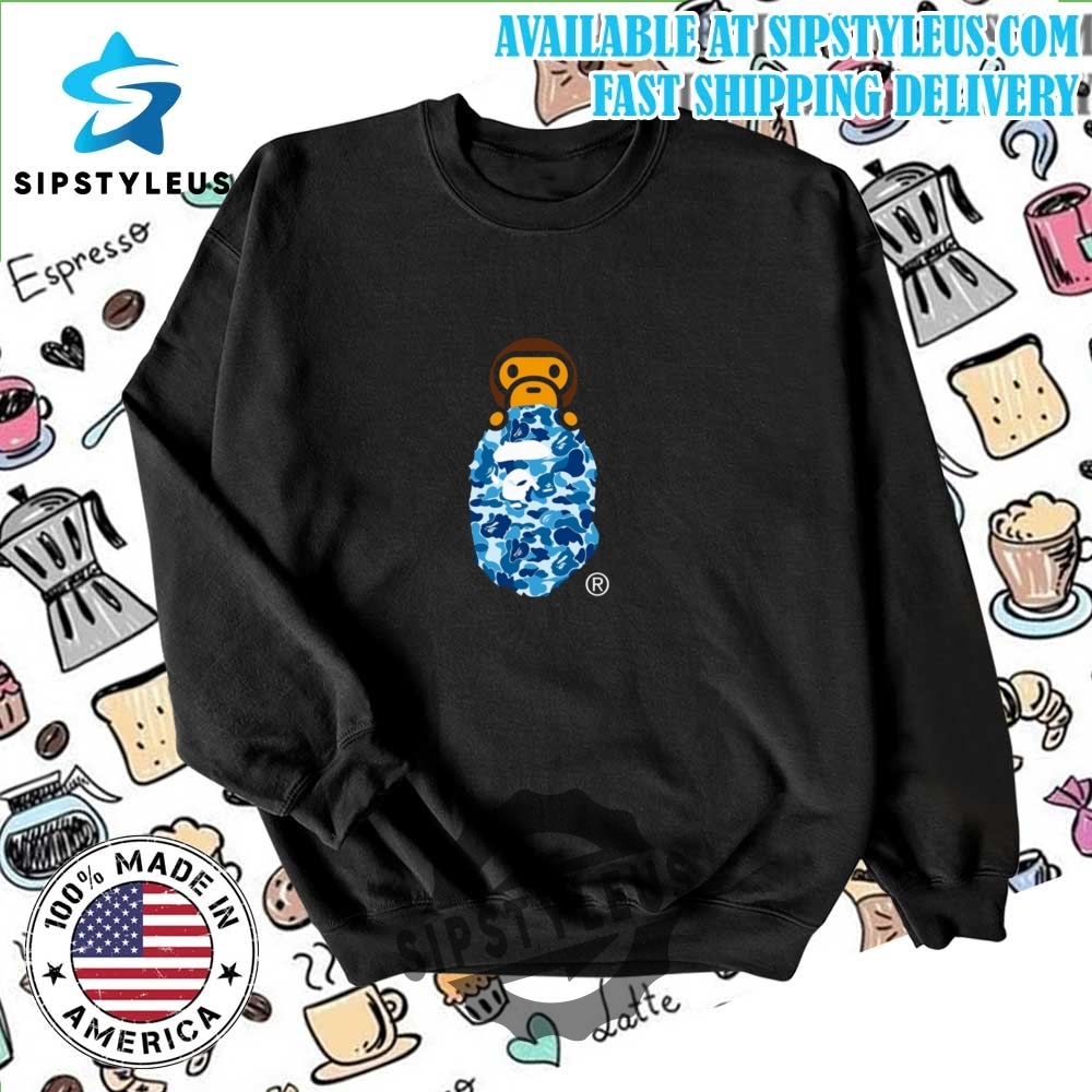 Abc Camo Milo On Ape Head Trendy T Shirt 6 ABC CAMO MILO ON APE HEAD Trendy T Shirt