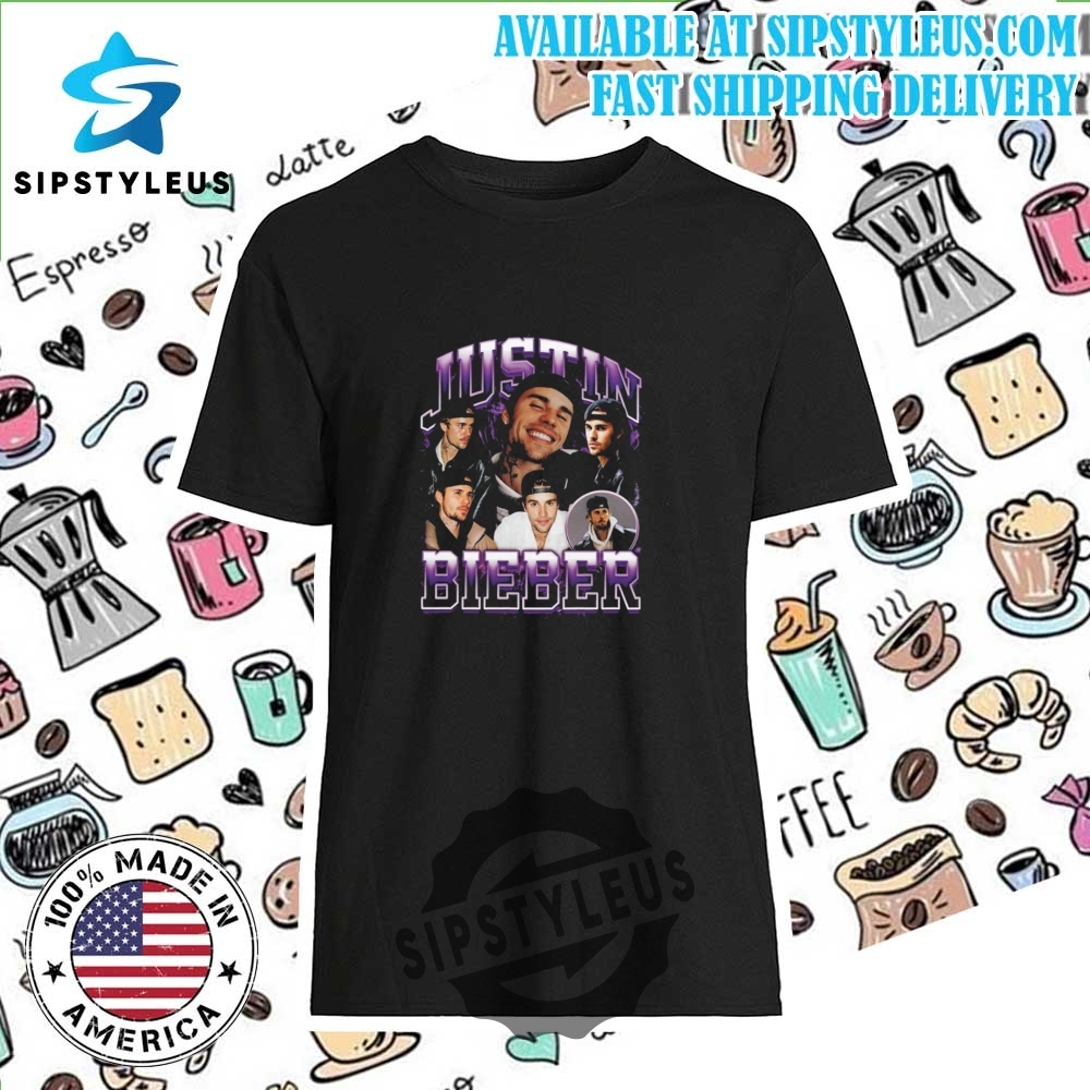 Justin Bieber Varsity T Shirt