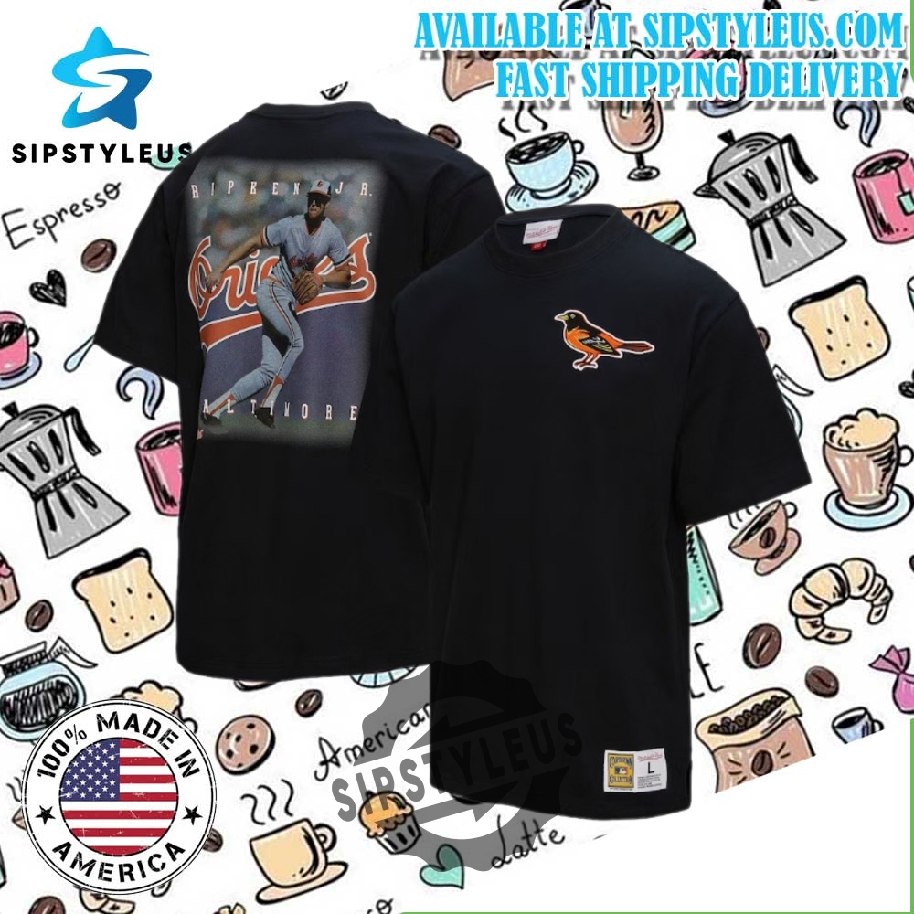 Baltimore Orioles Cal Ripken Jr. Mitchell Ness Legends T Shirt