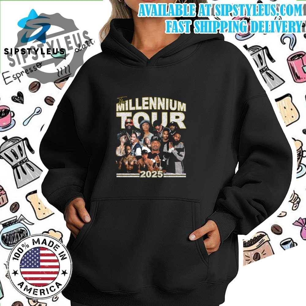 Millennium Tour 2025 Tshirt 7 Millennium Tour 2025 T-shirt