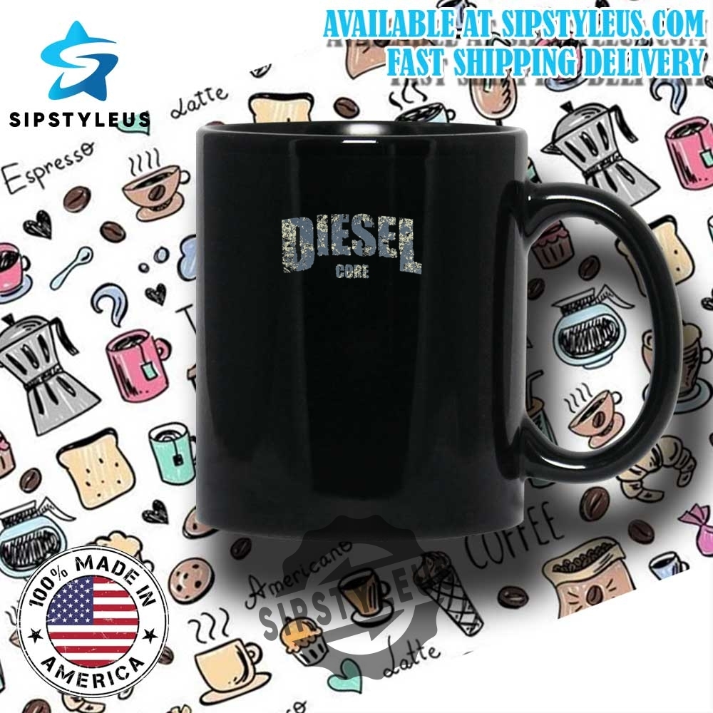 T Shirt With Diesel Core Print 5 T Shirt With Diesel Core Print