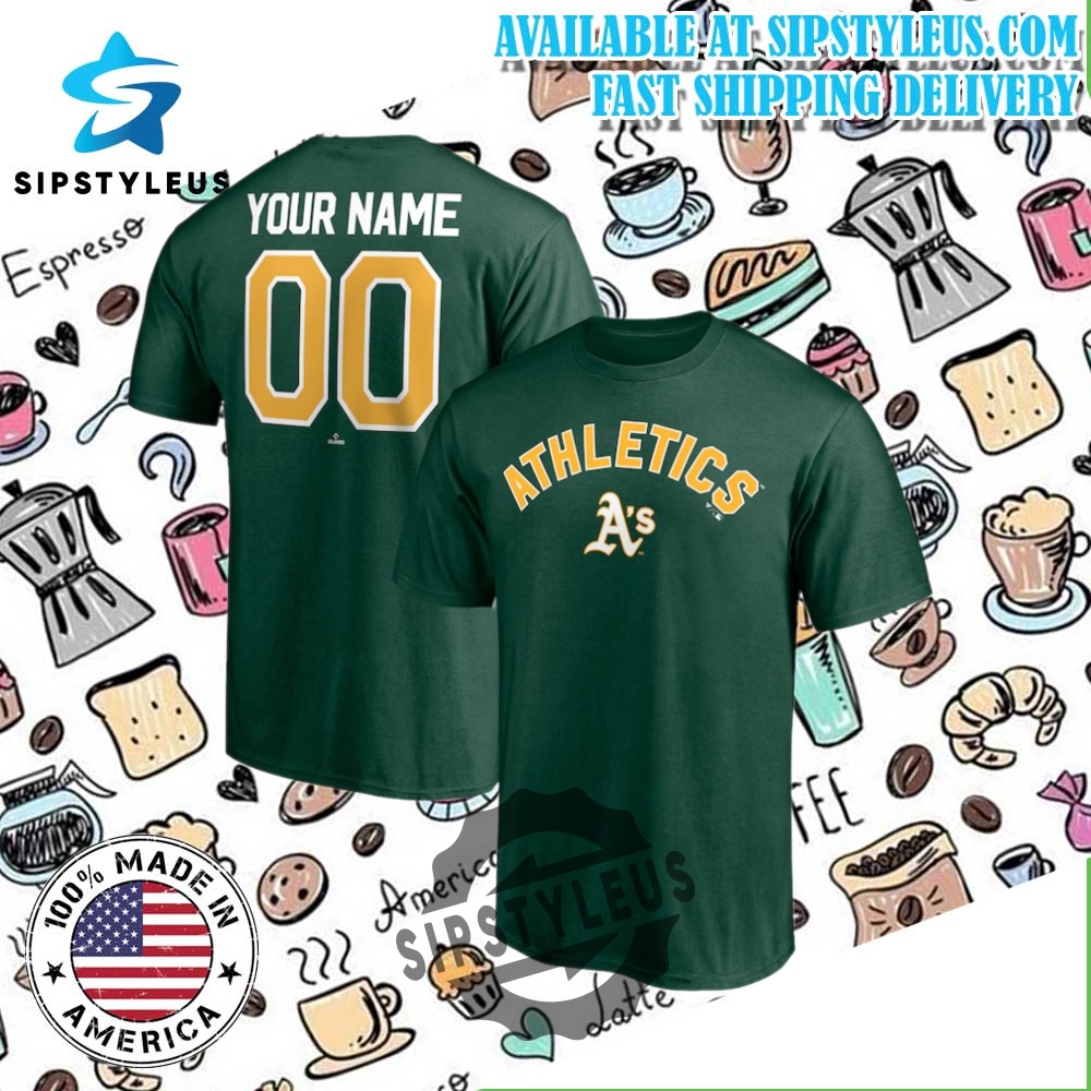 Athletics Personalized Winning Streak T Shirt Custom Name