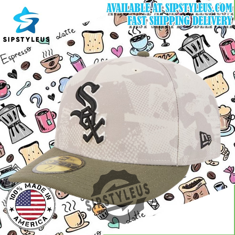 New Era 39Thirty Chicago White Sox Cap 2025 Armed Forces Day Edition