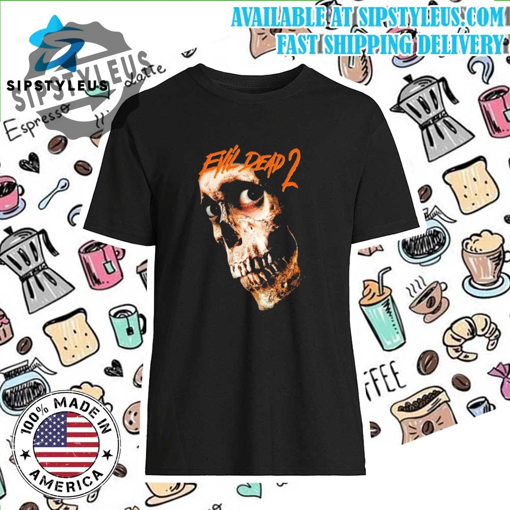 The Evil Dead 2 V1 Horror Poster T Shirt
