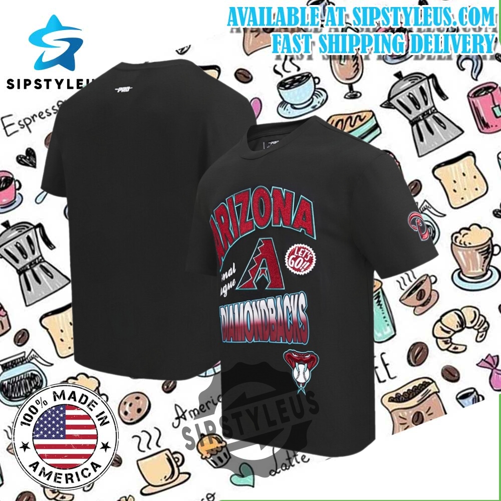 Arizona Diamondbacks Pro Standard Turn It Up Dropped Tshirt