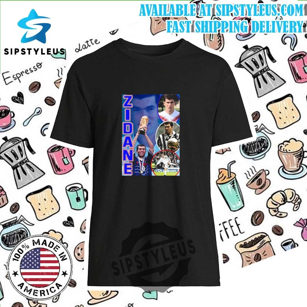 Tribute T Shirt Of Monsieur Zinedine Zidane