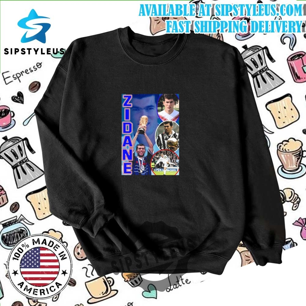 Tribute T Shirt Of Monsieur Zinedine Zidane 6 Tribute T Shirt of Monsieur Zinedine Zidane