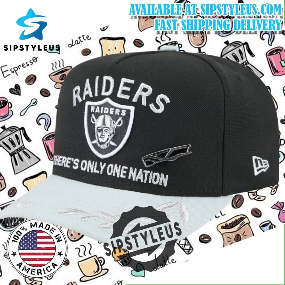 Raiders 59Fifty Draft Cap New Era Fitted Nfl Hat