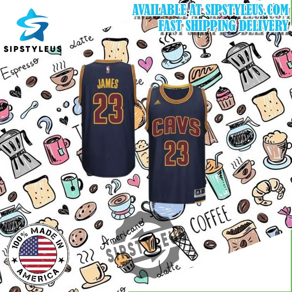 Lebron James Cavaliers Swingman Jersey Blue Retro Nba Authentic