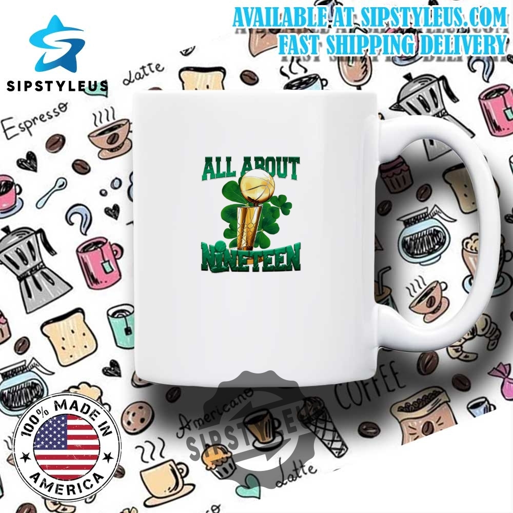 Boston Celtics Championship T Shirt Celebrating 19 Larry Obrien Trophies 5 Boston Celtics Championship T Shirt Celebrating 19 Larry O’Brien Trophies
