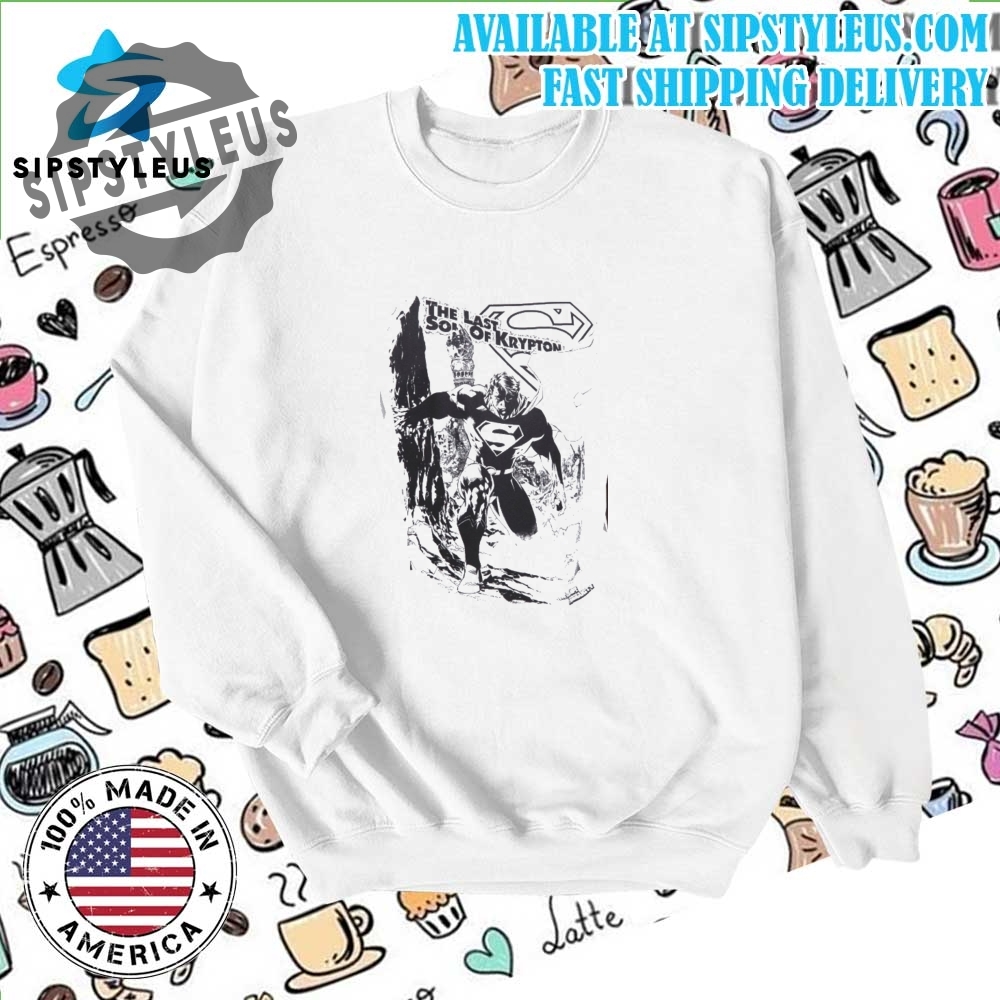 Mens White Plus Superman License Print T Shirt 6 Mens White Plus Superman License Print T Shirt