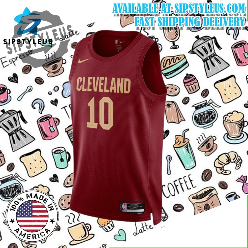 Cleveland Cavaliers Swingman Jersey Maroon Darius Garland