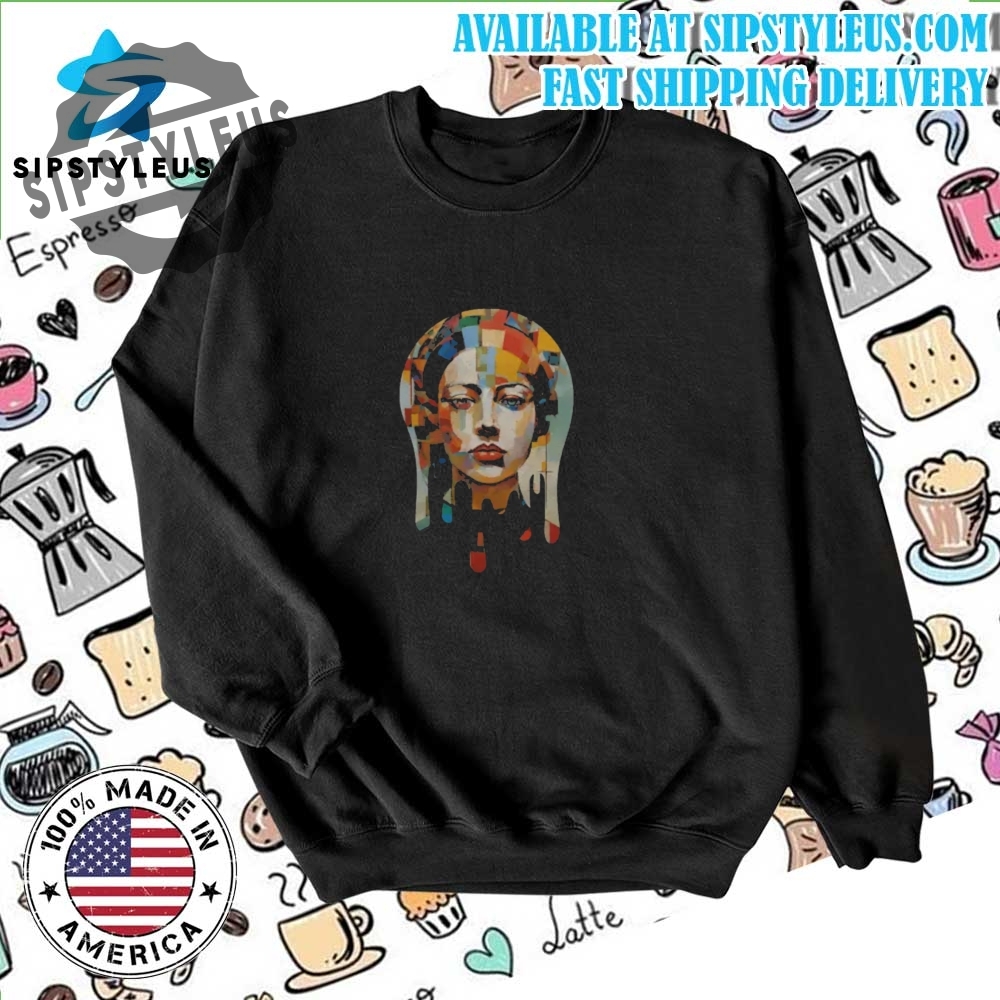 Graffiti Portrait T Shirt Vibrant Drip Edition 5 Graffiti Portrait T Shirt Vibrant Drip Edition