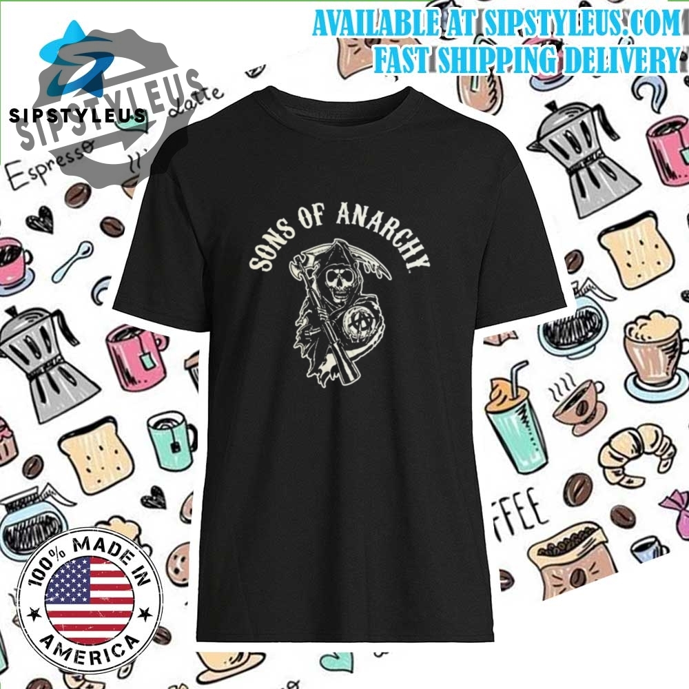Euc Official Sons Of Anarchy Show Shirt