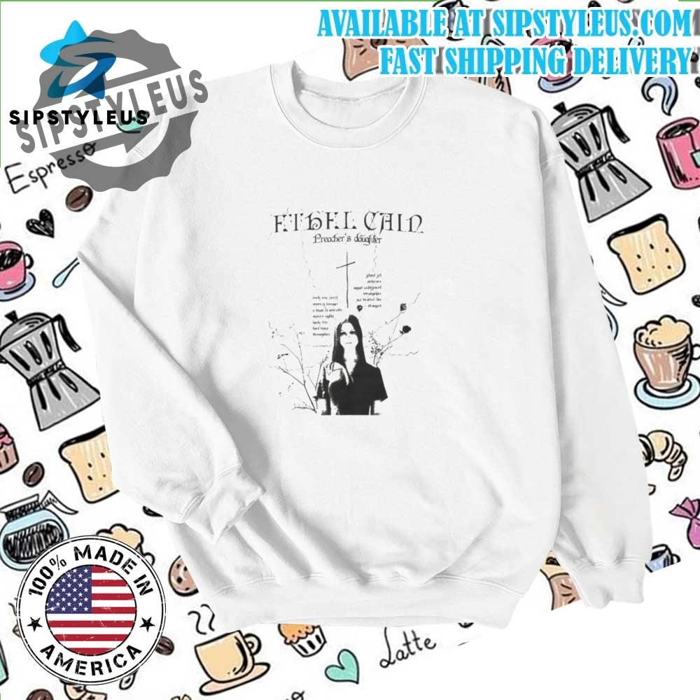 Ethel Cain Preachers Daughter Songs Essential Ghostly T Shirt 6 Ethel Cain Preacher's Daughter Songs Essential Ghostly T Shirt