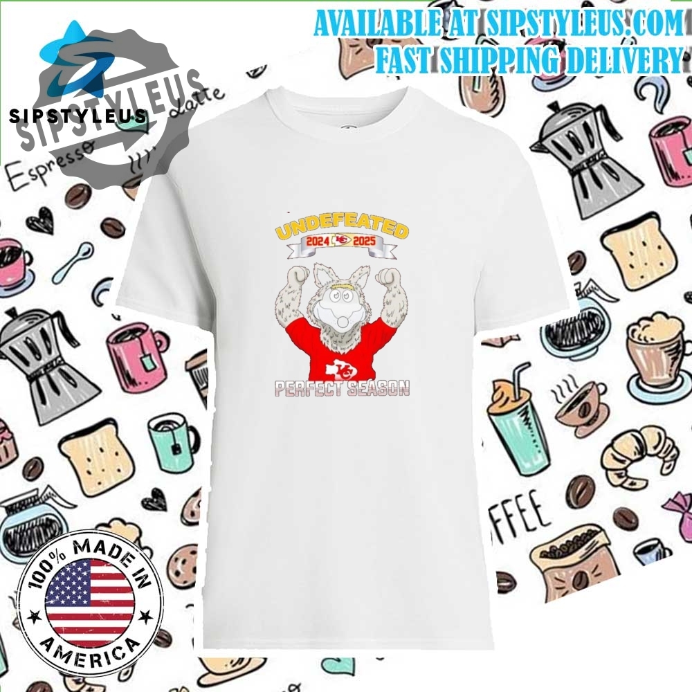 Kansas City Chiefs Undefeated 202425 Shirt Perfect Season Pride