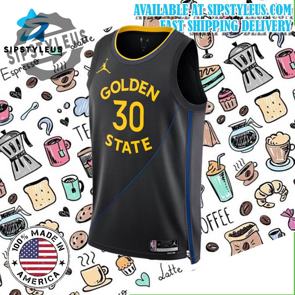 Stephen Curry Golden State Warriors Statement Edition Jersey