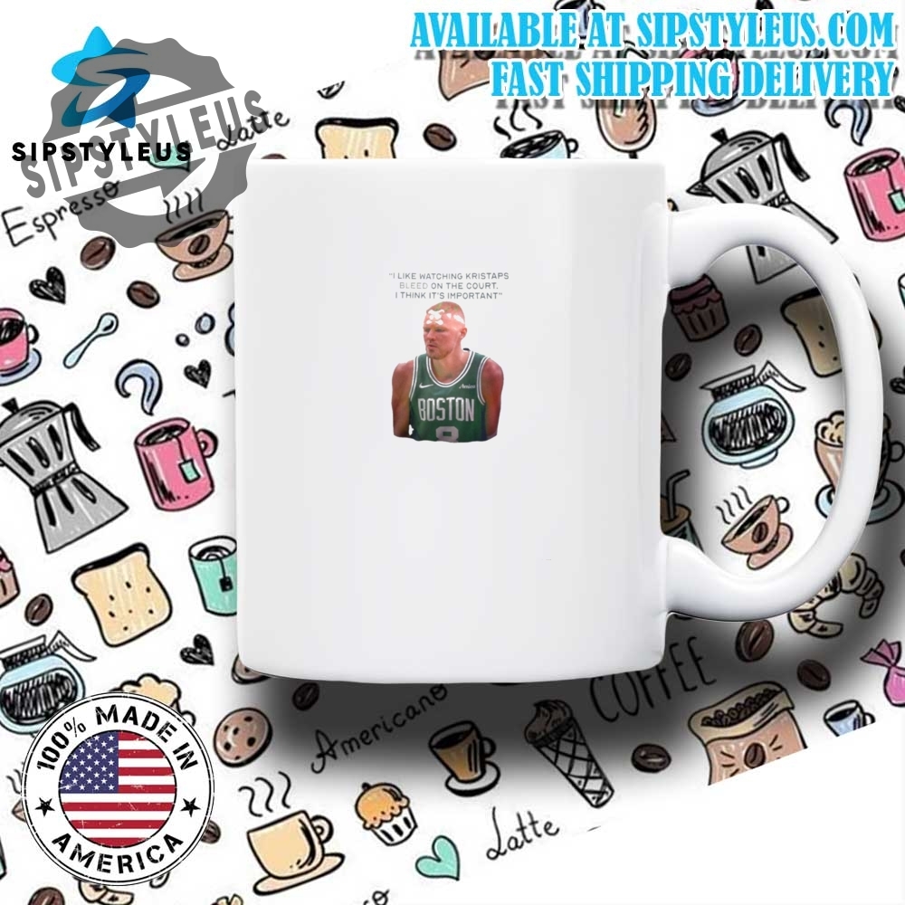 Funny Kristaps Bleed On The Court Shirt Joe Mazzula Inspired Design 5 Funny Kristaps Bleed On The Court Shirt Joe Mazzula Inspired Design
