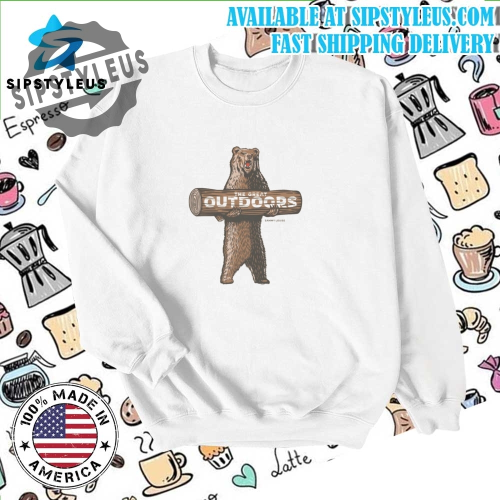 T Shirt The Great Outdoors Bear Outdoor Adventure Shirt 6 T Shirt The Great Outdoors Bear Outdoor Adventure Shirt