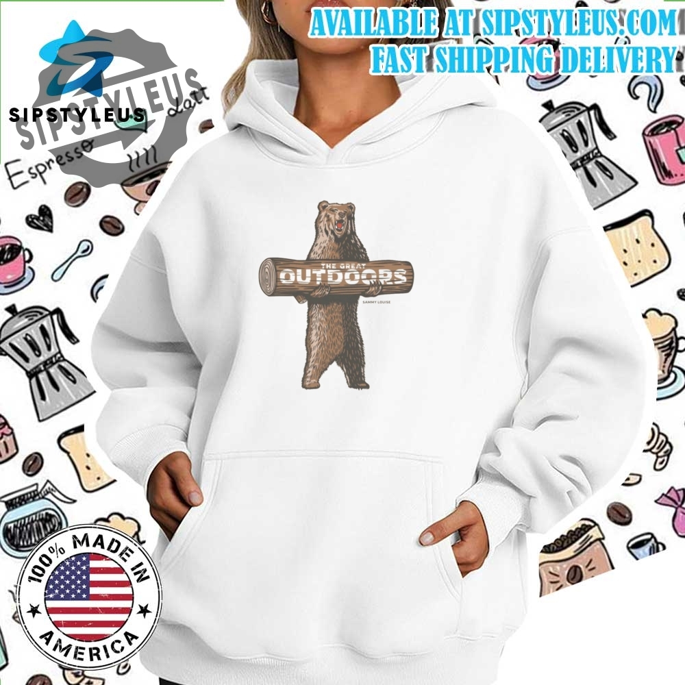 T Shirt The Great Outdoors Bear Outdoor Adventure Shirt 7 T Shirt The Great Outdoors Bear Outdoor Adventure Shirt