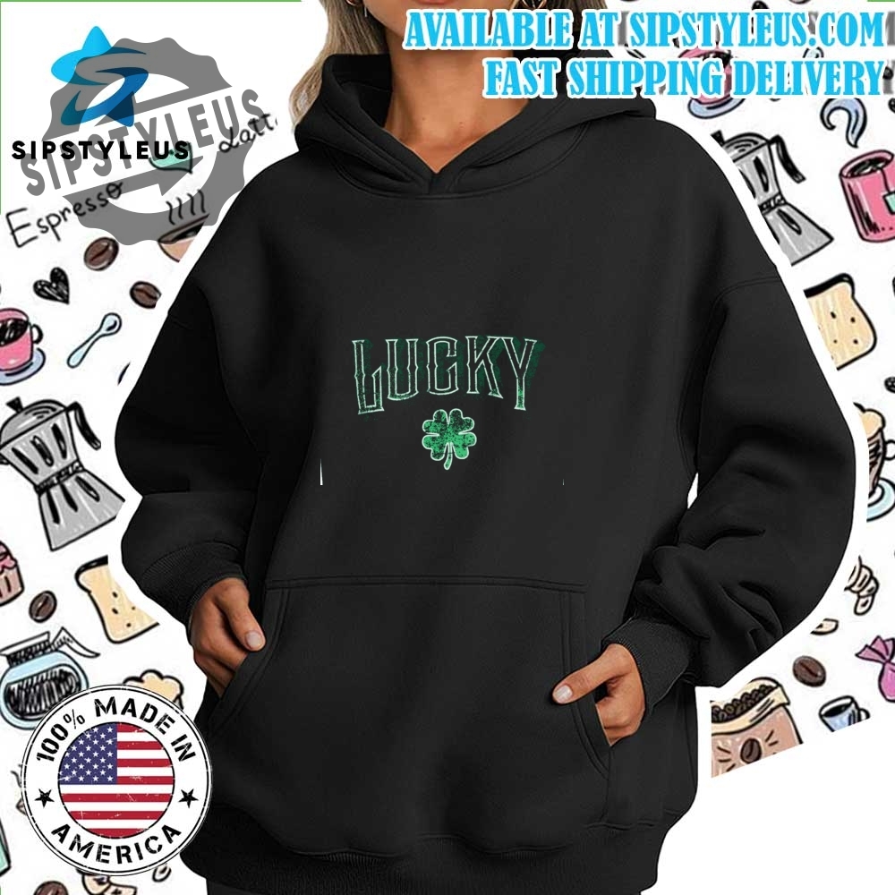 Saint Patricks Lucky Clover Graphic T Shirt 7 Saint Patrick's Lucky Clover Graphic T Shirt