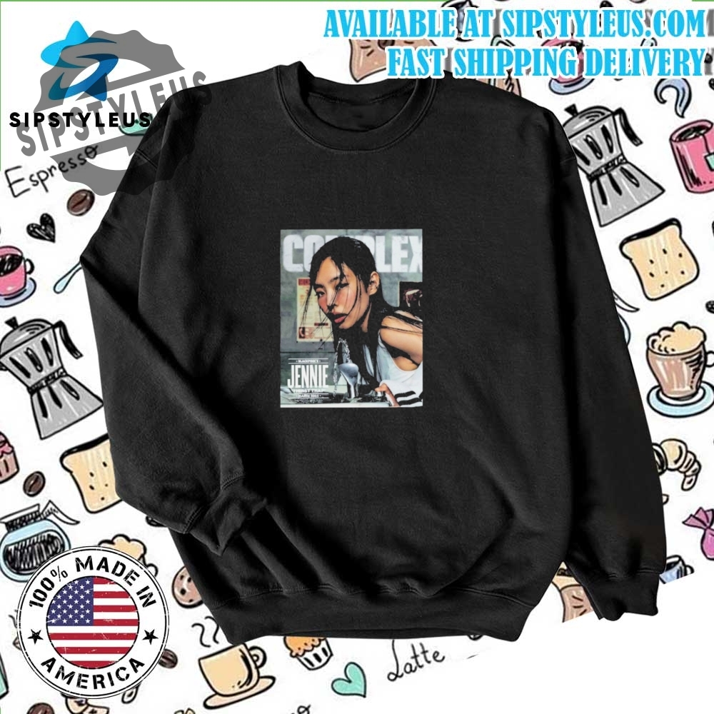 Jennie Blackpink March 2025 Complex Cover T Shirt Bold And Iconic Look 6 Jennie Blackpink March 2025 Complex Cover T Shirt Bold And Iconic Look
