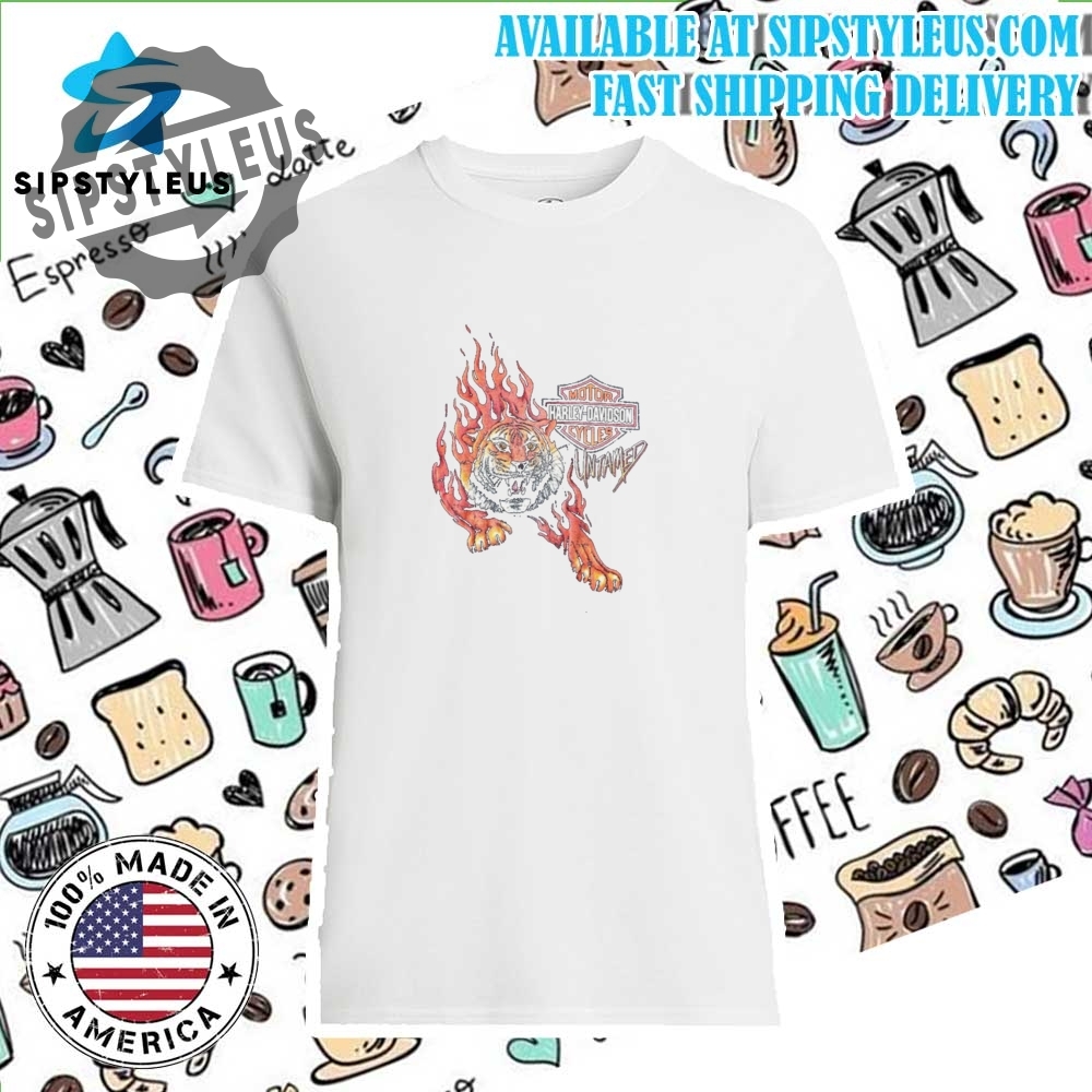 Harley Davidson Tiger T Shirt