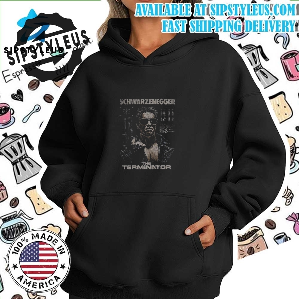 Terminator Schwarzenegger T Shirt 7 Terminator Schwarzenegger T - Shirt