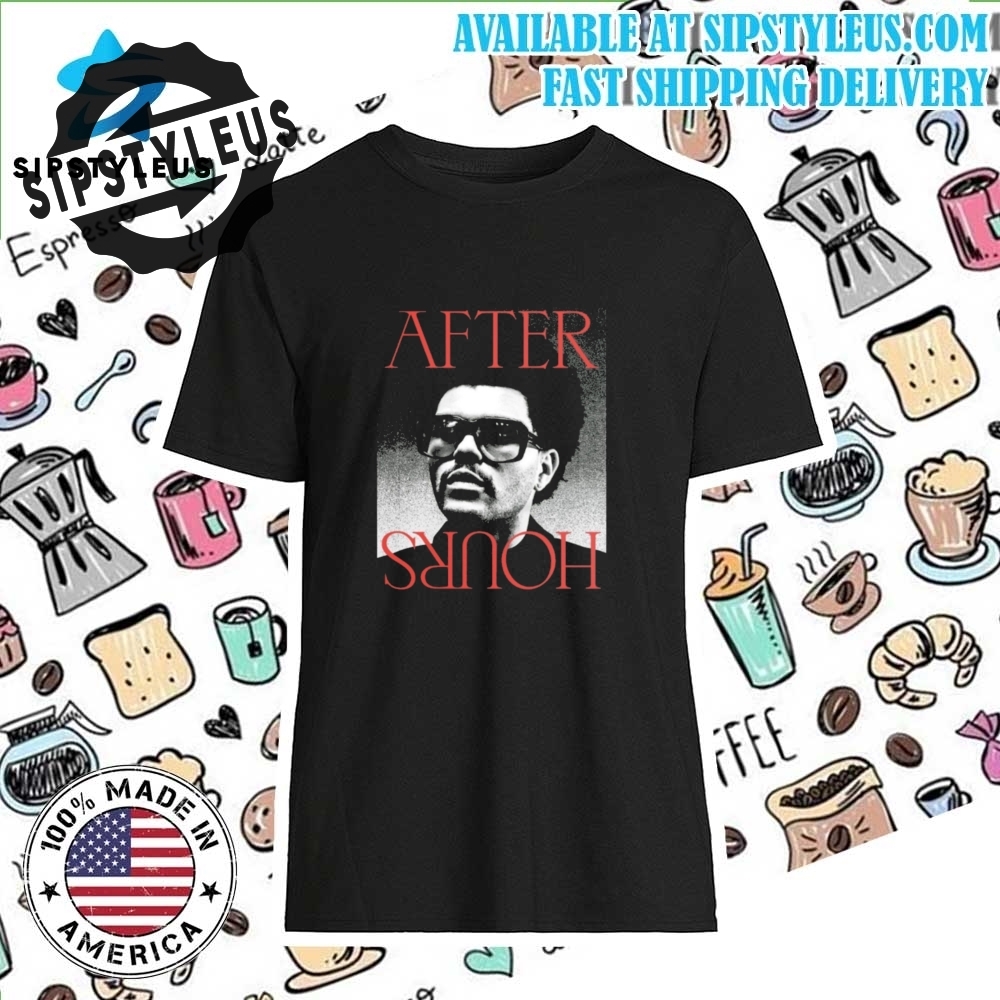 The Weeknd After Hours Album Shirt