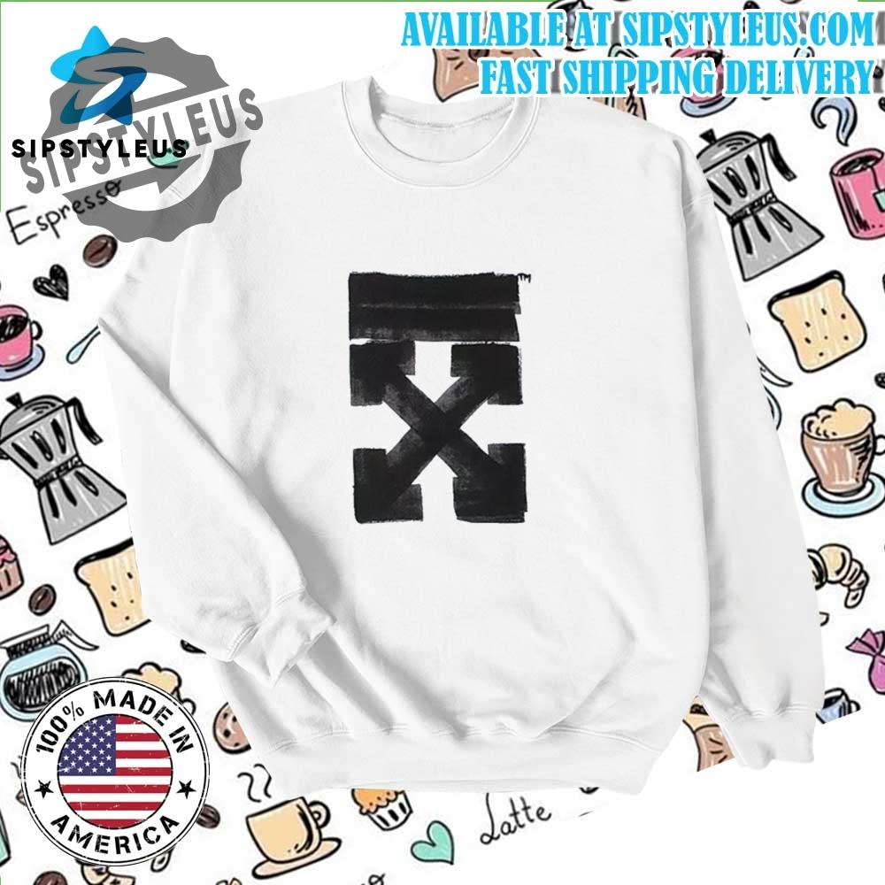 Off White Ow Print Series Oversized Men And Women Shortsleeved Tshirt 6 OFF WHITE ow print series oversized men and women, short-sleeved T-shirt