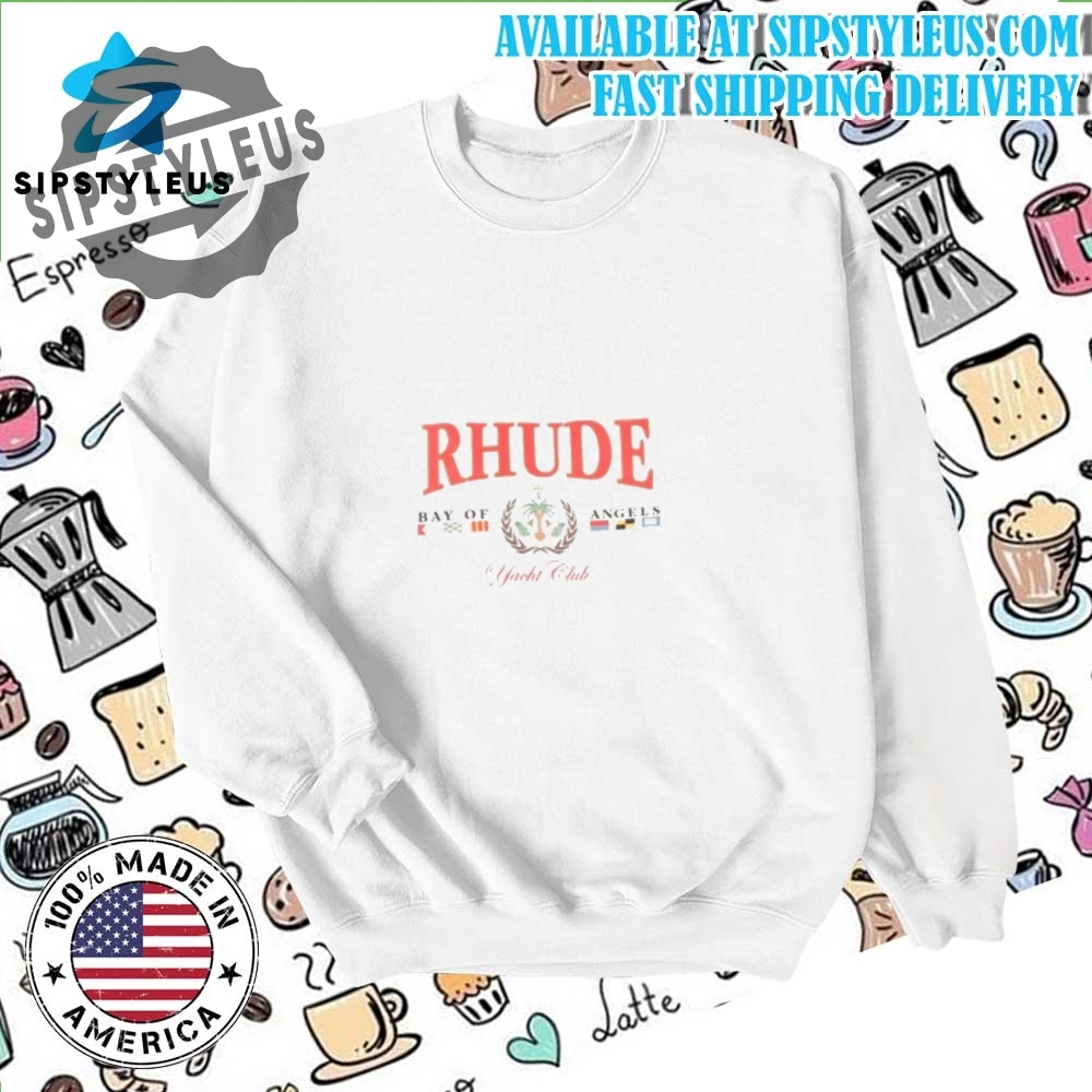 Mens White Bay Ofangels Yatch Tee Rhude 6 Mens White Bay Ofangels Yatch Tee Rhude sipstyleus 3 1