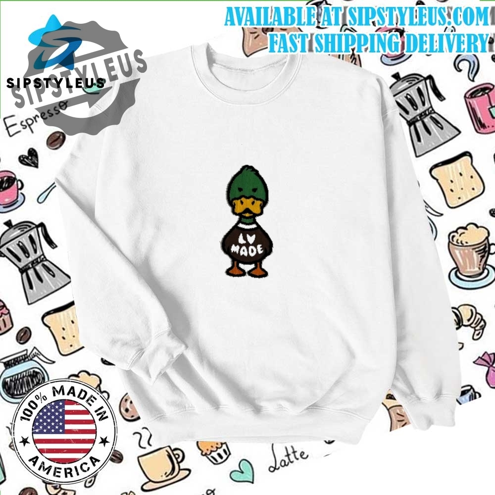 Louis Vuitton Nigo Cream Duck Logo Intarsia Tshirt 6 Louis Vuitton Nigo Cream Duck Logo Intarsia T-Shirt