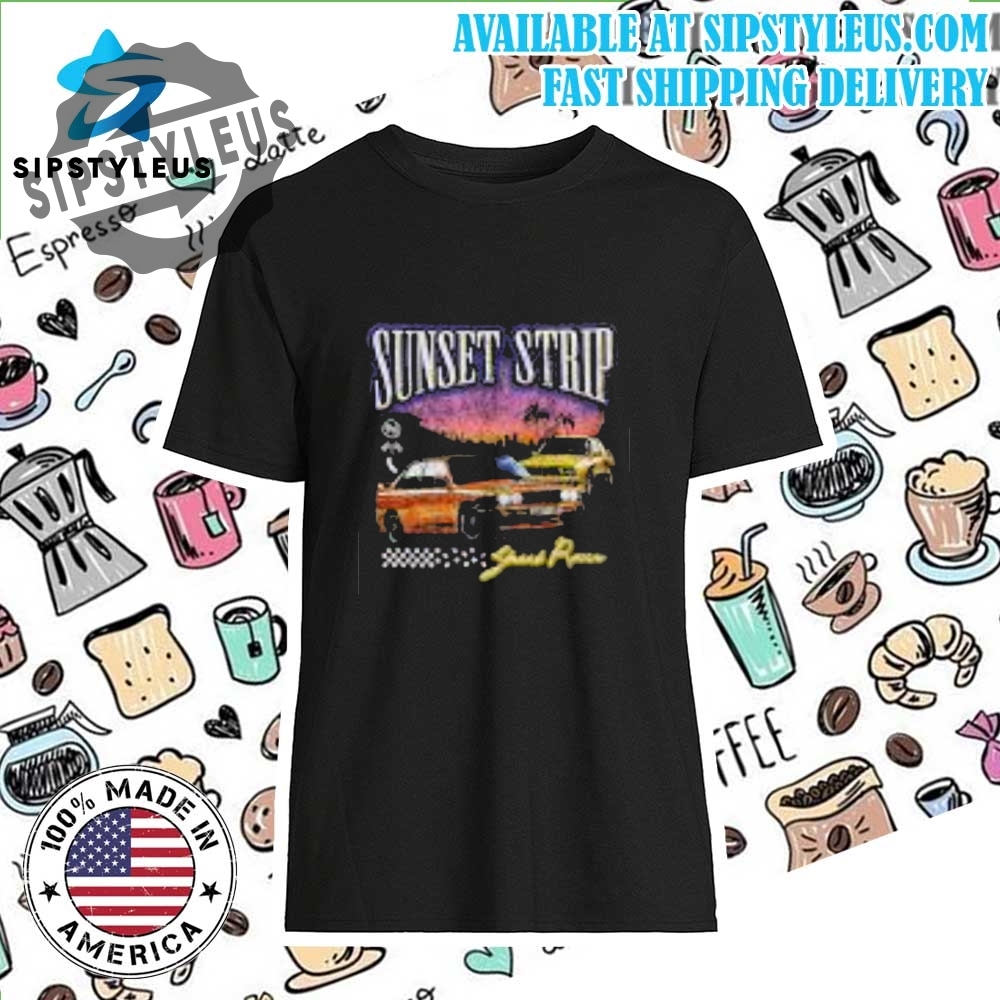 Sunset Stripe Vintage Tshirt