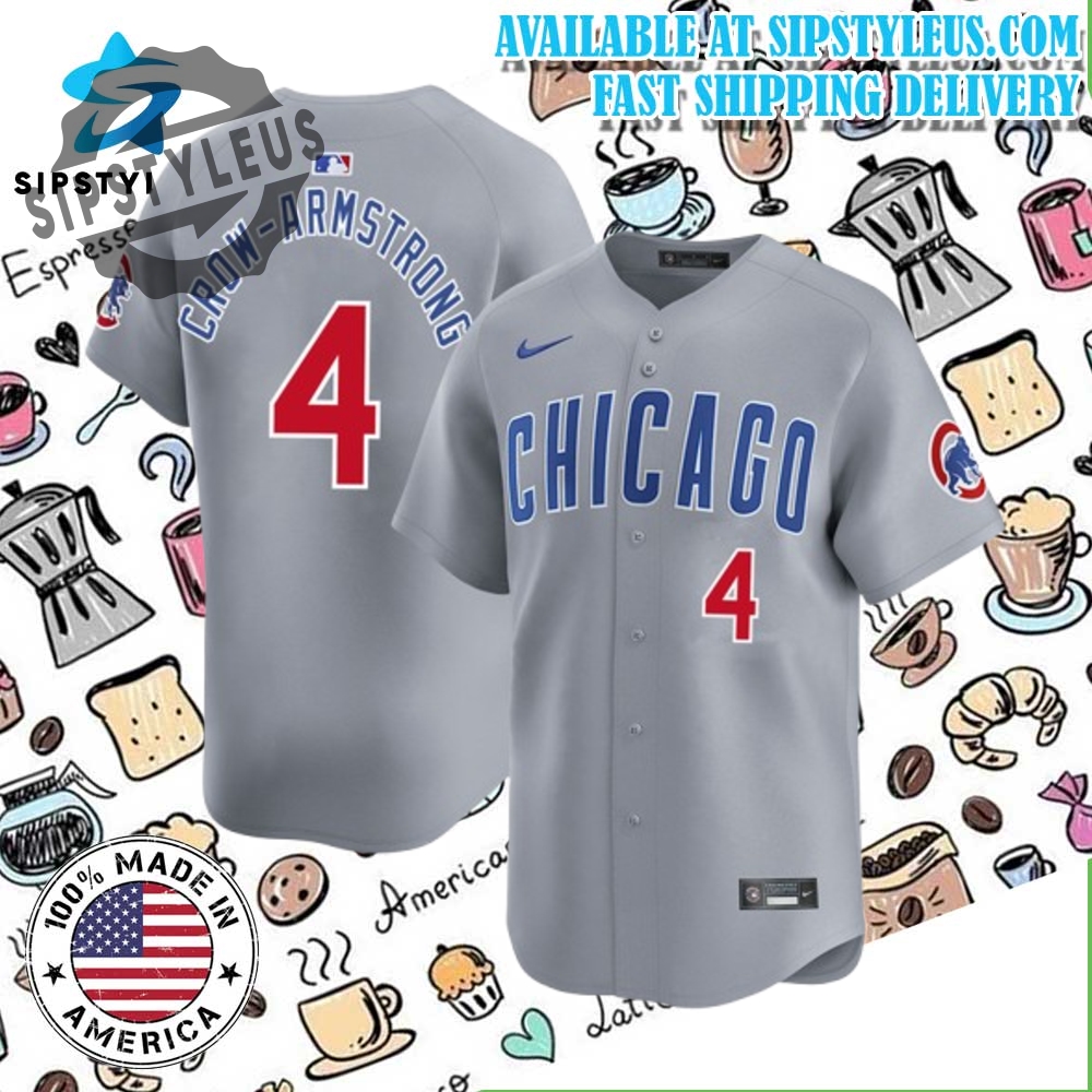 Pete Crow Armstrong Chicago Cubs Road Limited Jersey