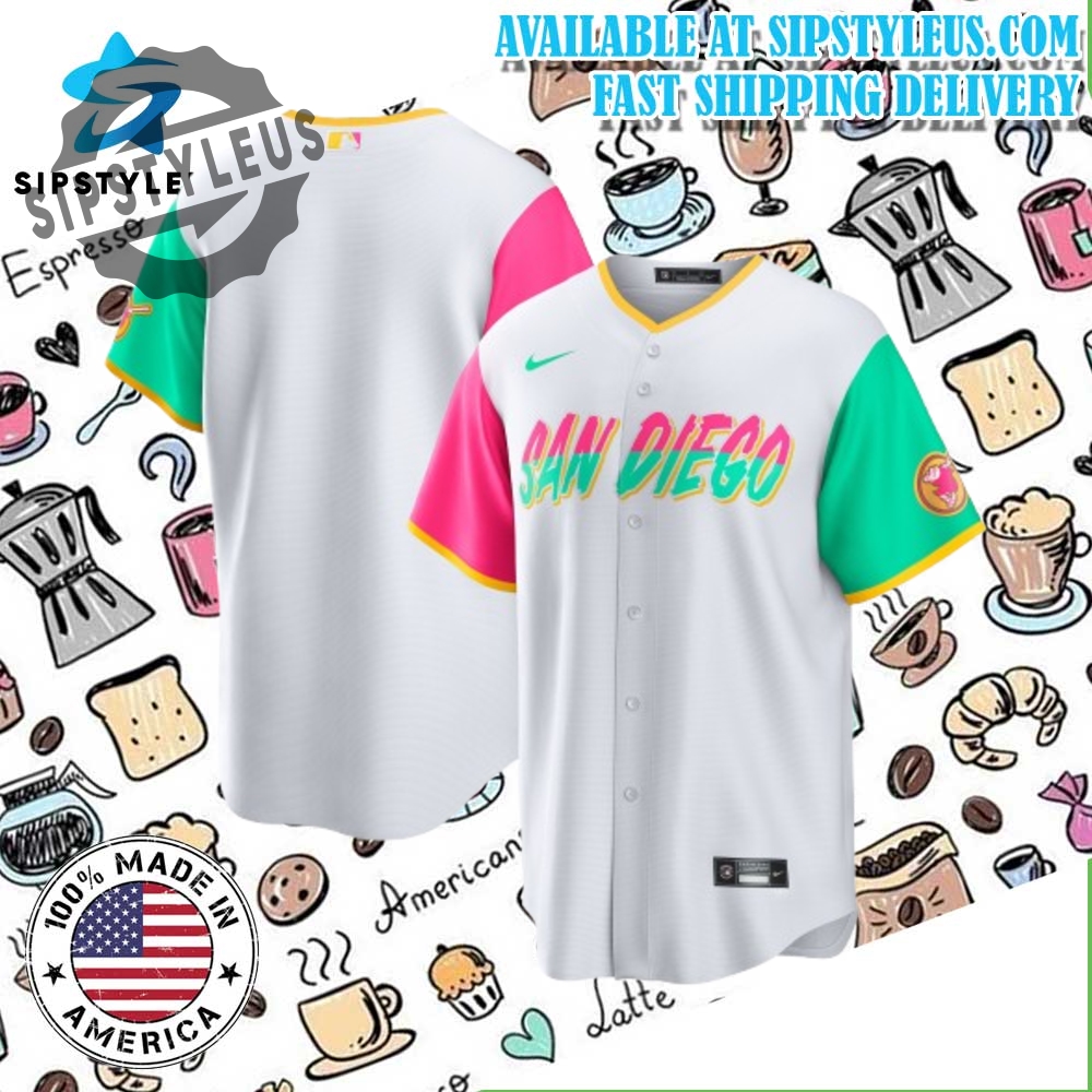 San Diego Padres Nike Official Replica City Connect Jersey