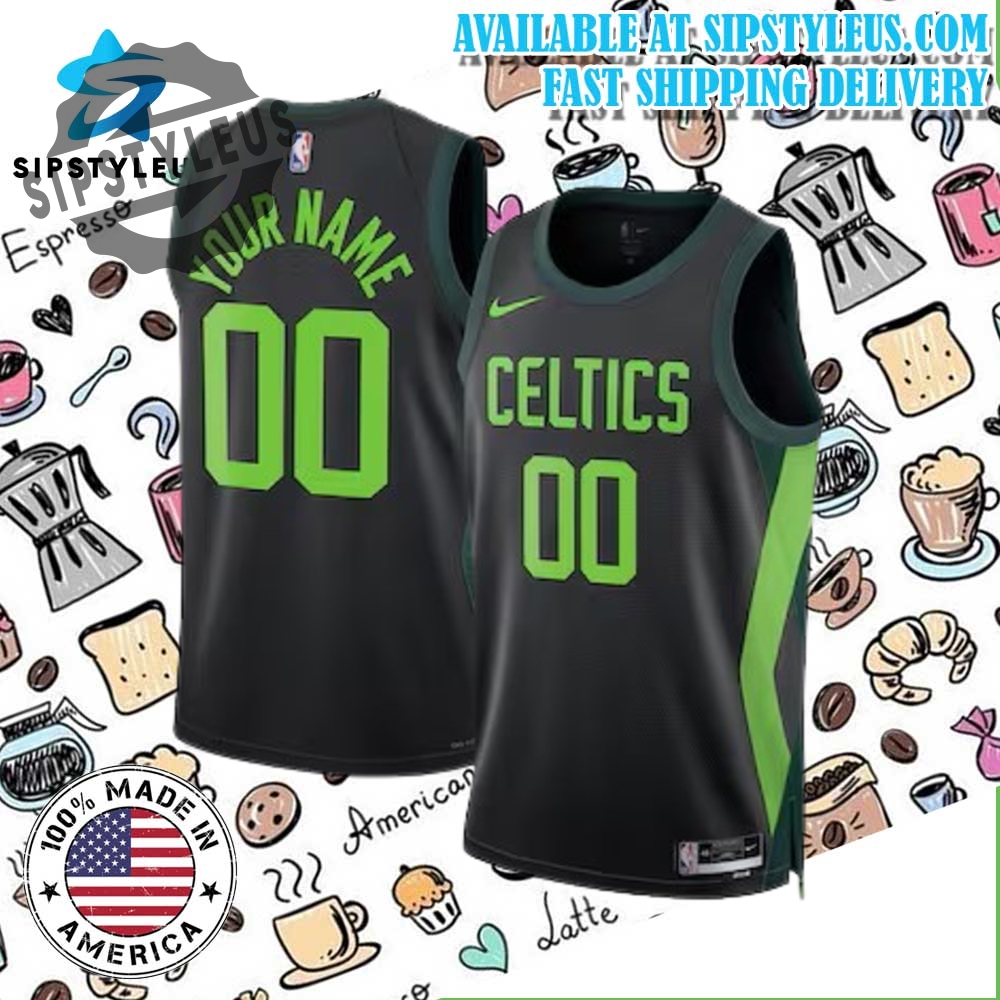 Boston Celtics Nike City Edition Swingman Jersey